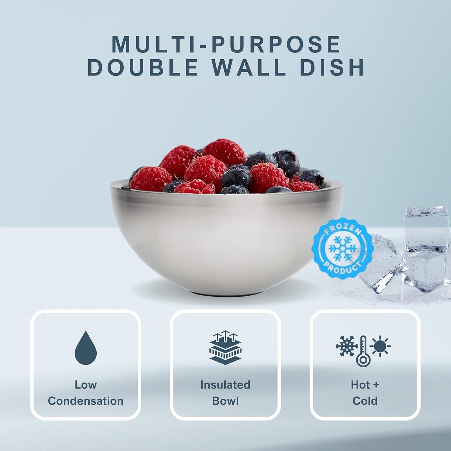 Stainless Steel Cooling Bowl